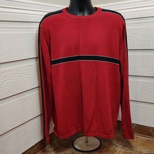 Nautica Men's XXL Red Y2K Sweater